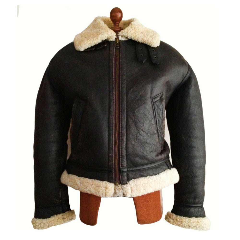 Women's Sheepskin B-3 Bomber Jacket 247SW