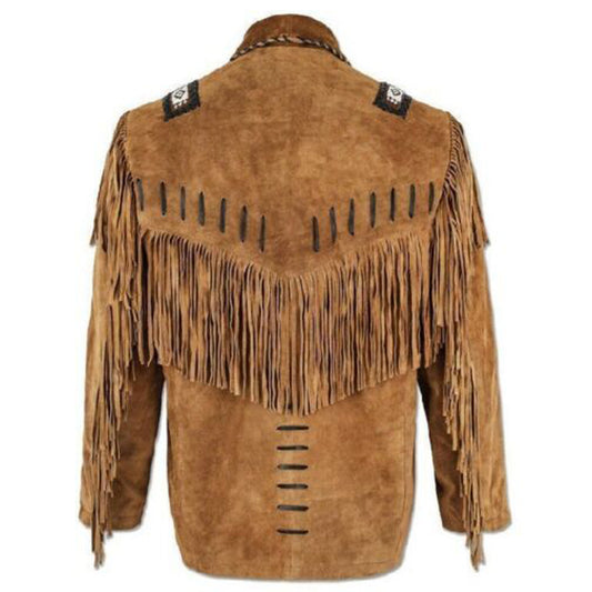 Native American Western Leather Jacket