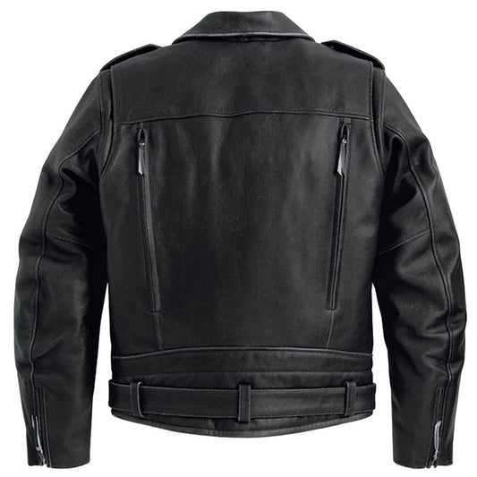 Heavy Fashion Biker Leather Jacket