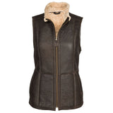 Ladies Gill Gilet Leather Sheepskin Coat - High Quality Leather Jackets For Sale | Dream Jackets On Jackethunt