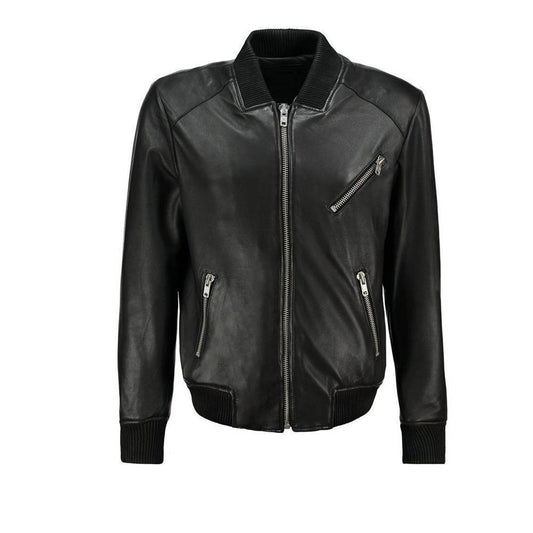 Black Bomber Jacket -