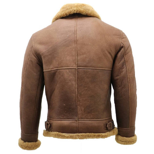 Shearling Bomber Jacket -