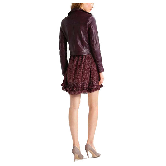 WOMEN ELEGANT FASHION LEATHER JACKET -