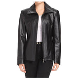 Women Lambskin Fashion Black Leather Jacket | Premium Quality Design
