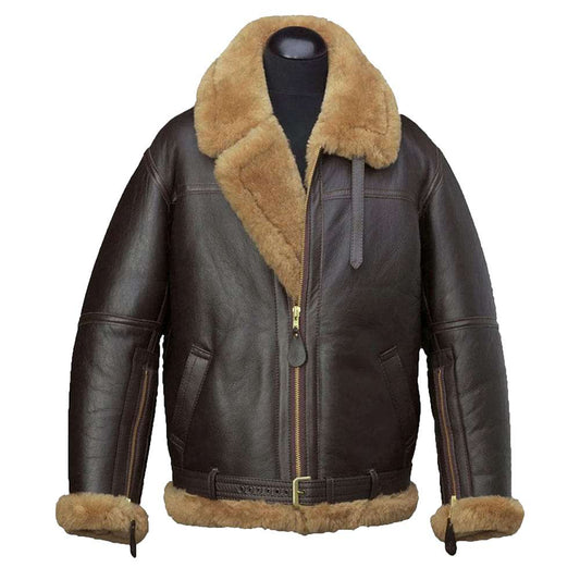 Aquaman Arthur Shearling Bomber Leather Jacket - High Quality Leather Jackets - Customized Jacket For Sale | Jacket Hunt