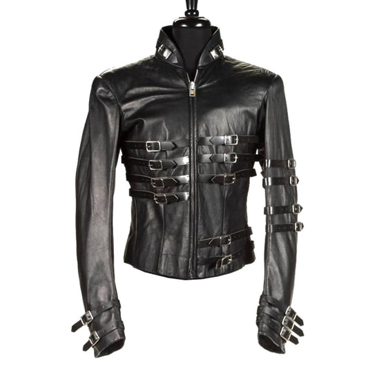 Michael Jackson Punk Leather Jacket