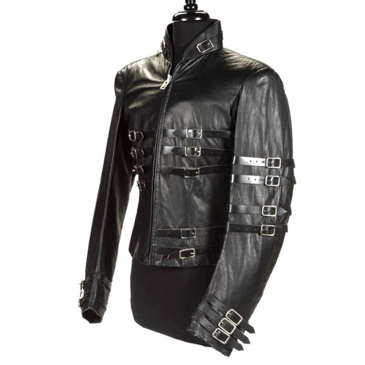 Michael Jackson Punk Leather Jacket