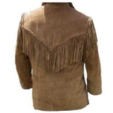 Cowboy Fringe Leather Coat