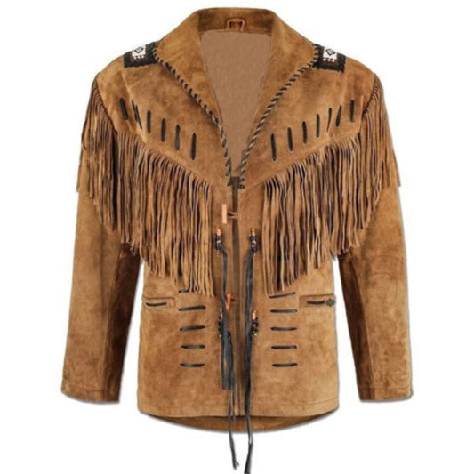 Native American Western Leather Jacket