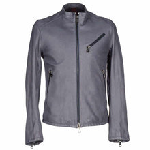 Load image into Gallery viewer, Men Slim Fit Fashion Biker Leather Jacket - Jacket Hunt
