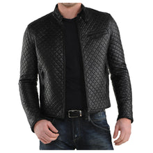 Load image into Gallery viewer, Men Motorcycle Stylish Bomber Jacket
