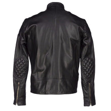 Load image into Gallery viewer, Quilted Shoulders Biker jacket - 
