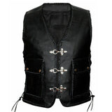 Native American Motorcycle Leather Vest- High Quality Leather Jackets For Sale | Dream Jackets On Jackethunt