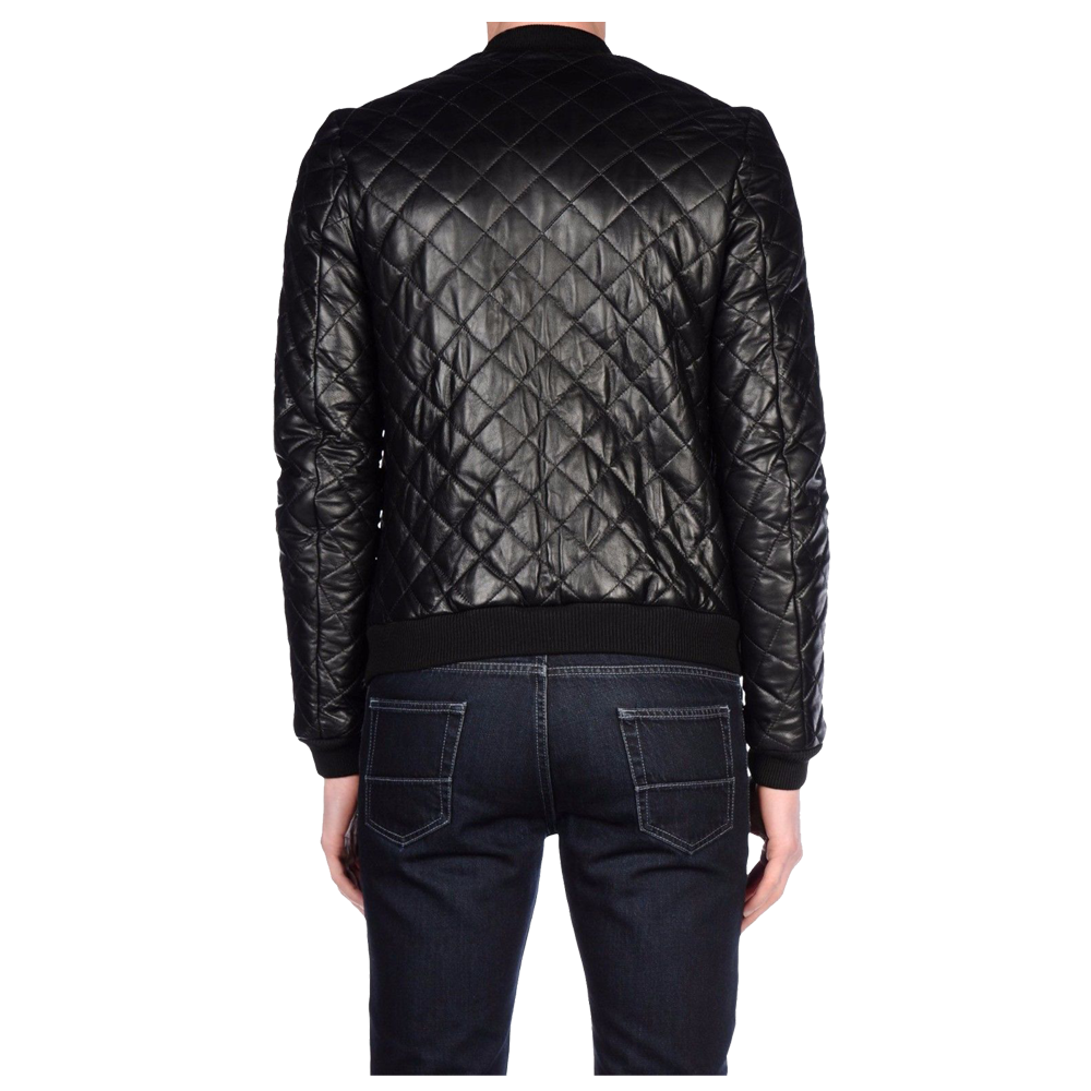 Black Slim Fit Fashion Leather Jacket Mens | Jacket Hunt
