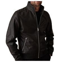 Load image into Gallery viewer, Harris Jacket In Black Crafted From Premium Leather
