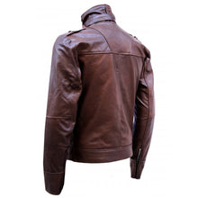 Load image into Gallery viewer, Chocolate Brown Men Leather Jacket - High Quality Leather Jackets For Sale | Dream Jackets On Jackethunt
