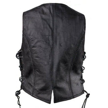 Load image into Gallery viewer, Women Motorcycle Leather Vest Native American Style - High Quality Leather Jackets For Sale | Dream Jackets On Jackethunt
