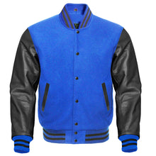 Load image into Gallery viewer, Multicolor Varsity Bomber Baseball Jacket Custom Made Letterman Jacket

