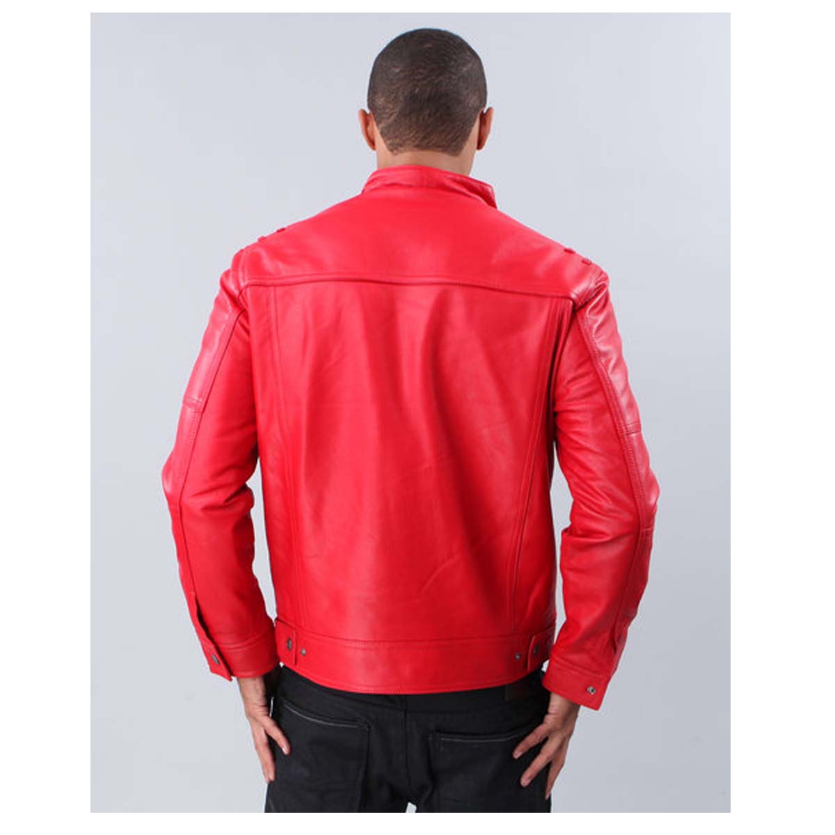 Red Fashion Leather Jacket | Designer Premium Leather Jacket
