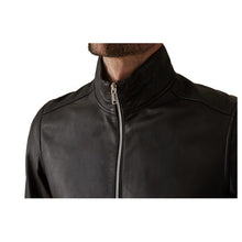 Load image into Gallery viewer, Harris Jacket In Black Crafted From Premium Leather
