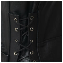 Load image into Gallery viewer, Men Classic Motorcycle Genuine Leather Lace Brando Jacket
