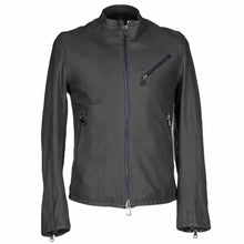 Load image into Gallery viewer, Men Slim Fit Fashion Biker Leather Jacket - Jacket Hunt
