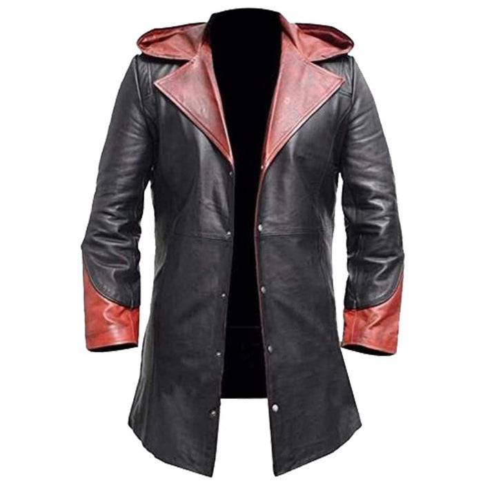 Devil May Cry Dante Cosplay Genuine Leather Coat