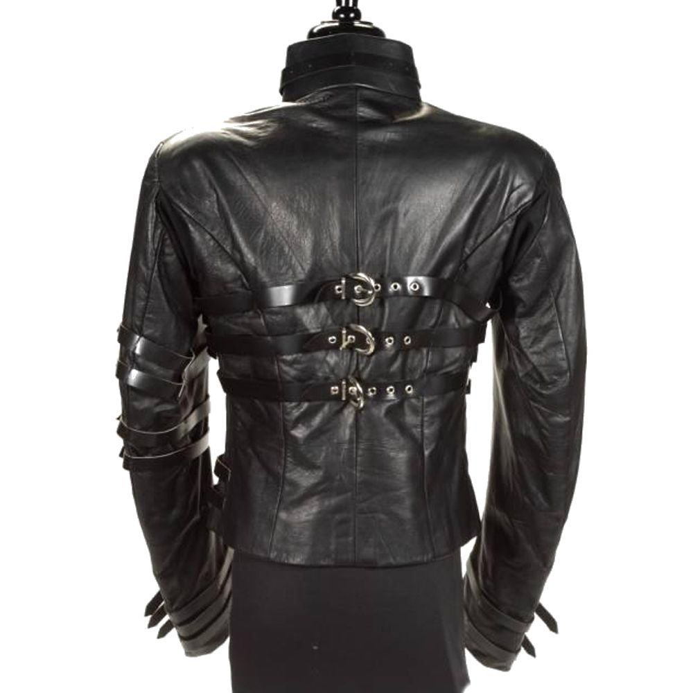 Michael Jackson Punk Leather Jacket
