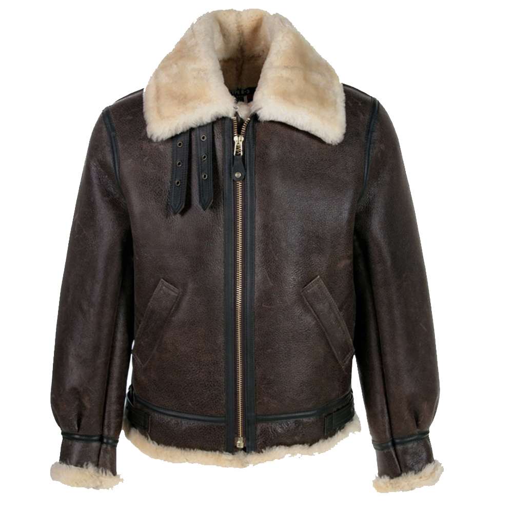 Vintage B3 Shearling Bomber Leather jacket | Jacket Hunt