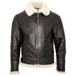 World War 2 Infinity Aviator Cream Shearling Bomber Leather Jacket Men | Jacket Hunt