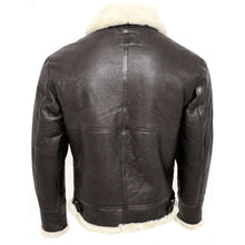 Load image into Gallery viewer, World War 2 Infinity Aviator Cream Shearling Bomber Leather Jacket Men | Jacket Hunt
