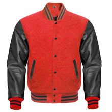 Load image into Gallery viewer, Multicolor Varsity Bomber Baseball Jacket Custom Made Letterman Jacket
